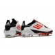 Adidas F50 Ghosted Adizero HT FG Rosso Bianco Nero