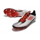 Adidas F50 Ghosted Adizero HT FG Rosso Bianco Nero