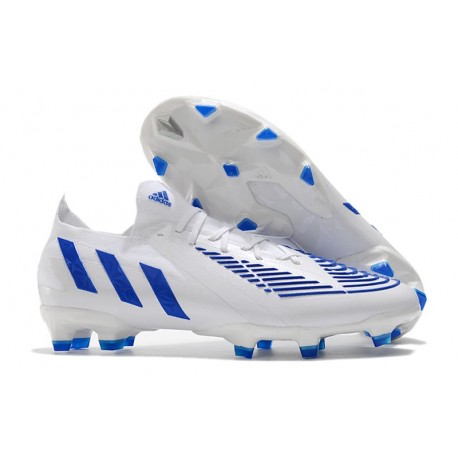 adidas Predator Edge.1 L FG Bianco Hi Res Blu Bianco