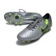 Scarpe da Calcio Nike Tiempo Legend 10 Elite FG Grigio Nero Verde