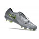 Scarpe da Calcio Nike Tiempo Legend 10 Elite FG Grigio Nero Verde