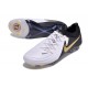 Nike Phantom Luna 2 L Elite FG Bianco Nero Oro Metallizzato