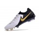 Nike Phantom Luna 2 L Elite FG Bianco Nero Oro Metallizzato