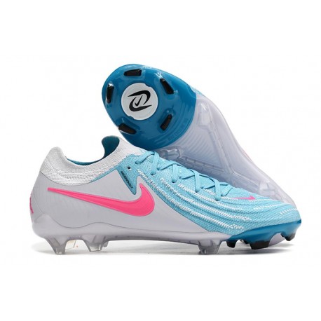 Nike Phantom Luna 2 L Elite FG Bianco Blu Rosa