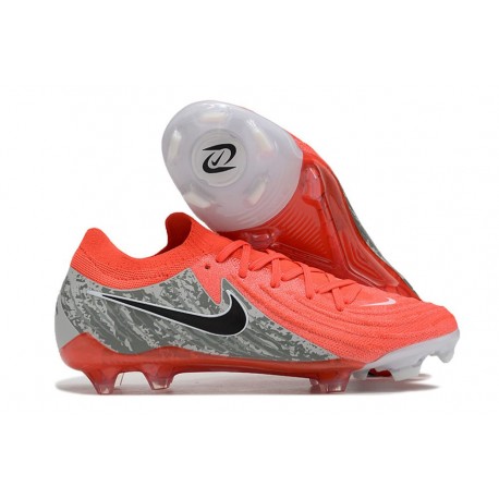 Nike Phantom Luna 2 L Elite FG Rosso Nero Grigio