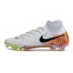 Nike Phantom Luna II Elite FG Bianco Nero Arancione