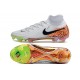 Nike Phantom Luna II Elite FG Bianco Nero Arancione