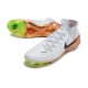 Nike Phantom Luna II Elite FG Bianco Nero Arancione