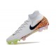 Nike Phantom Luna II Elite FG Bianco Nero Arancione