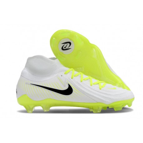 Nike Phantom Luna II Elite FG Bianco Nero Giallo