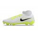 Nike Phantom Luna II Elite FG Bianco Nero Giallo