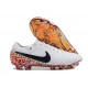 Scarpe da Calcio Nike Tiempo Legend 10 Elite FG Bianco Nero Arancione