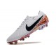 Scarpe da Calcio Nike Tiempo Legend 10 Elite FG Bianco Nero Arancione