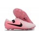 Scarpe da Calcio Nike Tiempo Legend 10 Elite FG Schiuma Rosa Nero