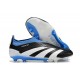 Scarpe Adidas Predator 24 Elite FG Nero Bianco Blu