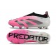 Scarpe Adidas Predator 24 Elite FG Rosa Bianco Nero