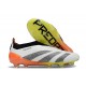 Scarpe Adidas Predator 24 Elite FG Bianco Nero Arancione