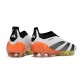 Scarpe Adidas Predator 24 Elite FG Bianco Nero Arancione