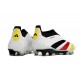 Scarpe Adidas Predator 24 Elite FG Bianco Nero Giallo Rosso