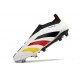 Scarpe Adidas Predator 24 Elite FG Bianco Nero Giallo Rosso