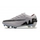 Scarpa Nike Zoom Mercurial Vapor 15 Elite FG Grigio Atmosfera Nero