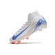 Nike Air Zoom Mercurial Superfly X Elite FG Blueprint Bianco Blu Racer