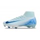 Nike Air Zoom Mercurial Superfly X Elite FG Ghiacciaio Blu Blu Orbit