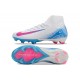 Nike Air Zoom Mercurial Superfly X Elite FG Bianco Blu Rosa