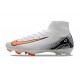 Nike Air Zoom Mercurial Superfly X Elite FG Bianco Arancio