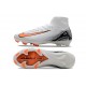 Nike Air Zoom Mercurial Superfly X Elite FG Bianco Arancio