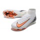 Nike Air Zoom Mercurial Superfly X Elite FG Bianco Arancio