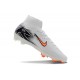 Nike Air Zoom Mercurial Superfly X Elite FG Bianco Arancio