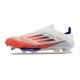 Scarpa adidas F50 + Laceless FG Ftwr Bianco Rosso Solare Blu Lucido