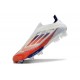 Scarpa adidas F50 + Laceless FG Ftwr Bianco Rosso Solare Blu Lucido