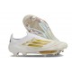 Scarpa adidas F50 + Laceless FG Ftwr Bianco Oro Met Ftwr Bianco