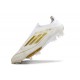 Scarpa adidas F50 + Laceless FG Ftwr Bianco Oro Met Ftwr Bianco