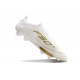 Scarpa adidas F50 + Laceless FG Ftwr Bianco Oro Met Ftwr Bianco