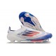 Scarpa adidas F50 + Laceless FG Ftwr Bianco Rosso Solare Blu Lucido