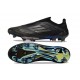 Scarpa adidas F50 + Laceless FG Nero Core Ferro Metallizzato Oro Met