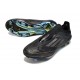 Scarpa adidas F50 + Laceless FG Nero Core Ferro Metallizzato Oro Met