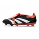 adidas Nuovo Predator 24 Elite FT FG Nero Core Bianco Rosso Solare