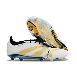 adidas Nuovo Predator 24 Elite FT FG Ftwr Bianco Oro Met