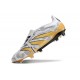 adidas Nuovo Predator 24 Elite FT FG Bianco Nero Core Oro Met