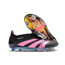 adidas Nuovo Predator 24 Elite FT FG Nero Rosa