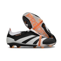 adidas Nuovo Predator 24 Elite FT FG Nero Bianco Arancio