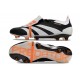 adidas Nuovo Predator 24 Elite FT FG Nero Bianco Arancio