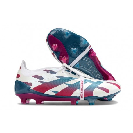 adidas Nuovo Predator 24 Elite FT FG Bianco Blu Rosso