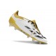 adidas Nuovo Predator 24 Elite FT FG Bianco Oro Argento