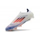 adidas Scarpa da Calcio F50 Elite LL FG Ftwr Bianco Rosso Solare Blu Lucido