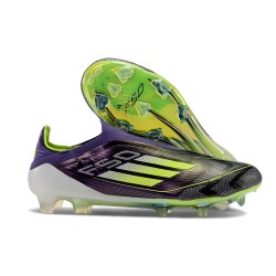 adidas Scarpa da Calcio F50 Elite LL FG Unity Viola Bianco Limone Lucido